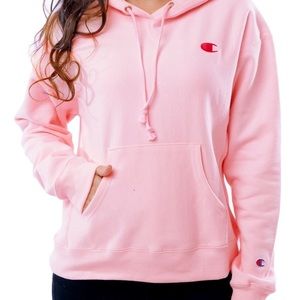 Champion pink hoodie